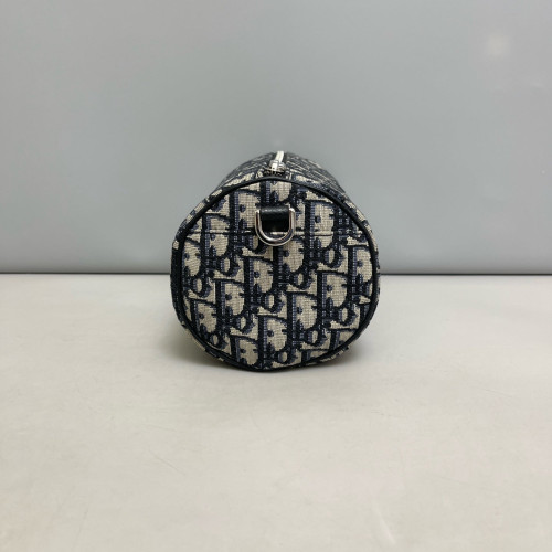 Dior Roller Messenger Bag Oblique Black Beige Navy