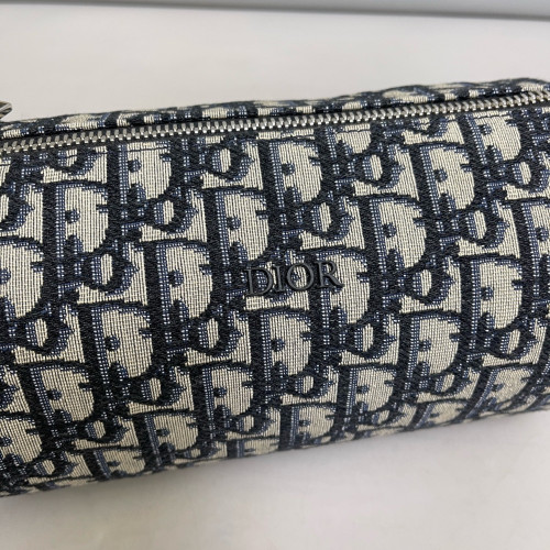 Dior Roller Messenger Bag Oblique Black Beige Navy