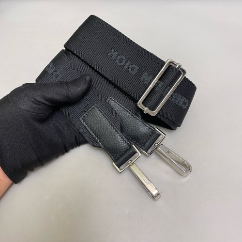 Dior Roller Messenger Bag Oblique Black Beige Navy