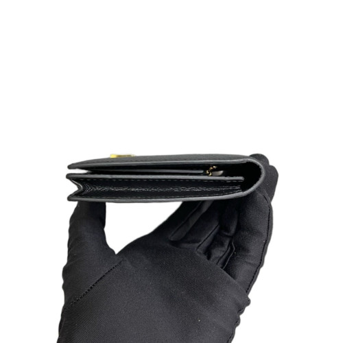 Hermes Bearn Gusset Wallet Epsom 89 Noir
