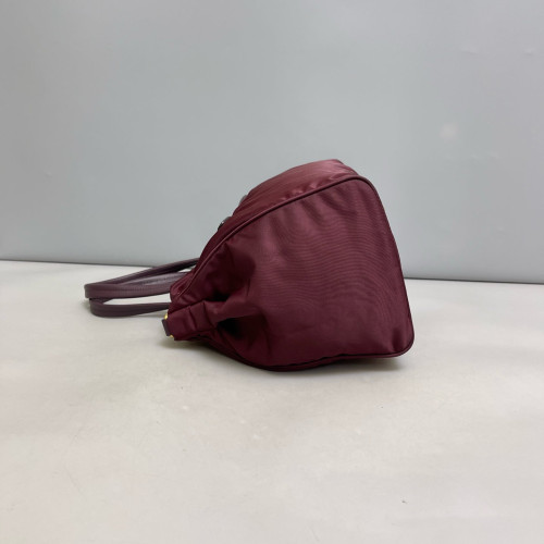 Prada Two-Way Bag Tessuto Nylon Burgundy Prada Two-Way Bag Tessuto Nylon Burgundy