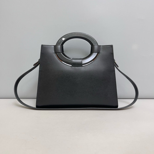 Fendi Runaway Shopping Tote Calfskin Black