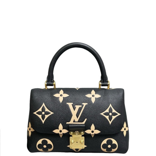 Louis Vuitton Madeleine Bb Monogram Empreinte Black White