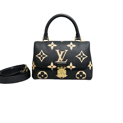 Louis Vuitton Madeleine Bb Monogram Empreinte Black White