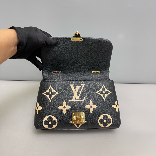 Louis Vuitton Madeleine Bb Monogram Empreinte Black White