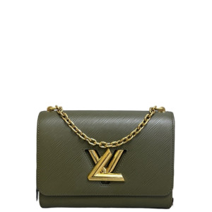 Louis Vuitton Twist MM Epi Green White
