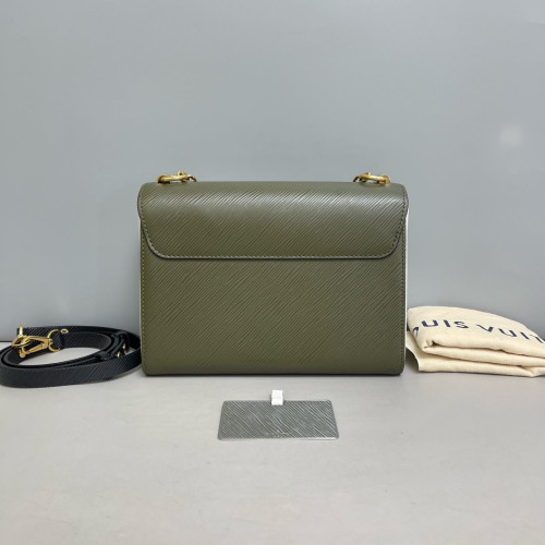 Louis Vuitton Twist MM Epi Green White