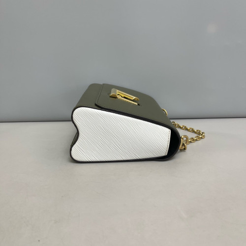Louis Vuitton Twist MM Epi Green White