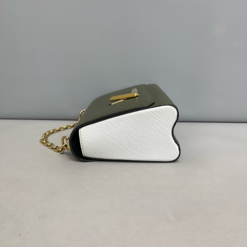 Louis Vuitton Twist MM Epi Green White