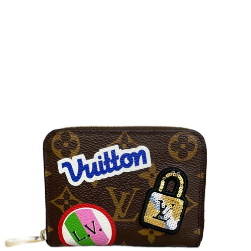 Louis Vuitton Badge Compact Wallet Monogram Brown