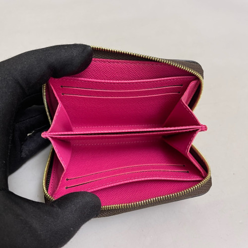 Louis Vuitton Badge Compact Wallet Monogram Brown