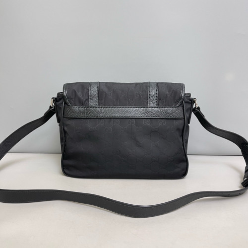 Gucci Messenger Nylon GG Supreme Monogram Black