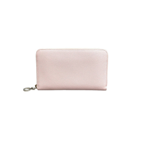 Bvlgari Continental Wallet Calfskin Pink