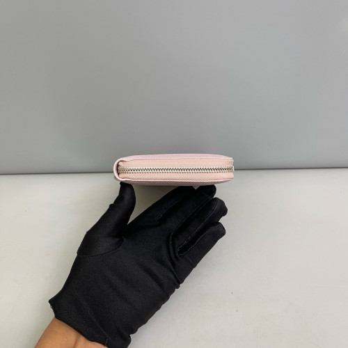 Bvlgari Continental Wallet Calfskin Pink