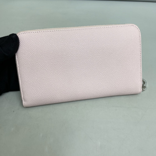 Bvlgari Continental Wallet Calfskin Pink