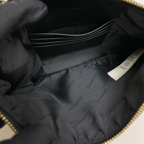 Burberry Crossbody Bag House Check Calfskin Beige Black Red