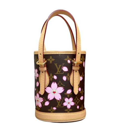 Louis Vuitton X Takashi Murakami Nano Lockme Bucket Monogram Brown