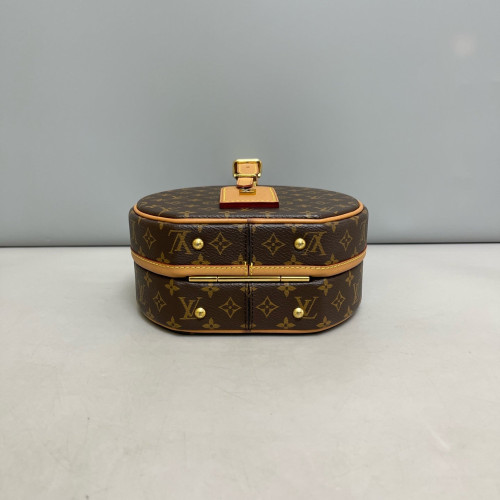 Louis Vuitton Boursicot Boite Chapeau Bag Monogram Brown