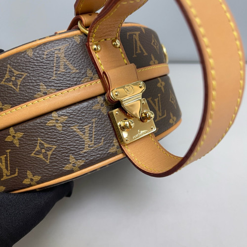 Louis Vuitton Boursicot Boite Chapeau Bag Monogram Brown