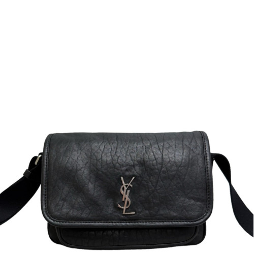 Yves Saint Laurent Baby Niki Chain Calfskin Black