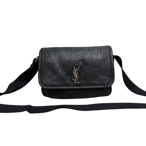Yves Saint Laurent Baby Niki Chain Calfskin Black