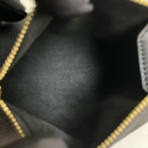 Louis Vuitton Side Trunk Pm Grained Calfskin Black