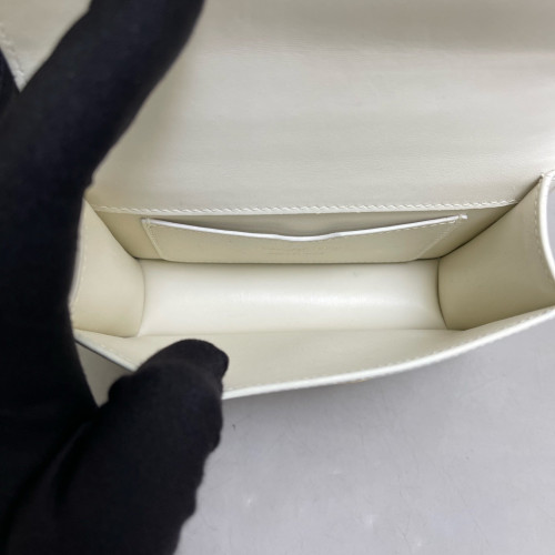 Dior 30 Montaigne Mini Box Bag Calfskin White Dior 30 Montaigne Mini Box Bag Calfskin White