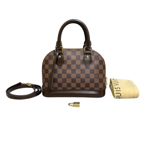 Louis Vuitton Alma BB Damier Ebene Brown