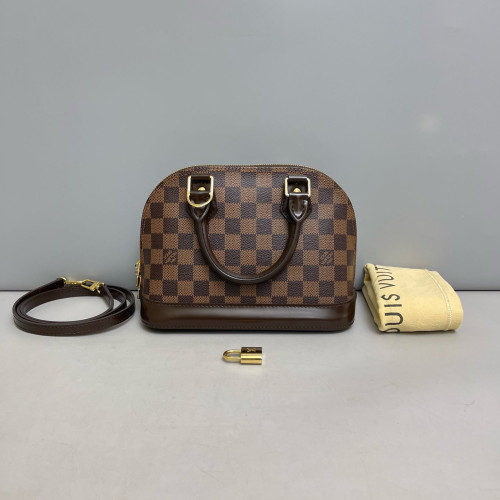 Louis Vuitton Alma BB Damier Ebene Brown