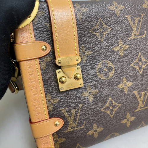 Louis Vuitton Side Trunk Mm Monogram Brown