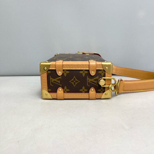 Louis Vuitton Side Trunk Mm Monogram Brown