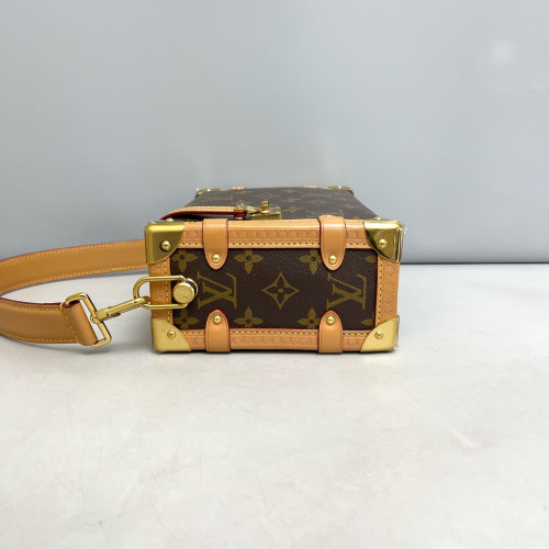 Louis Vuitton Side Trunk Mm Monogram Brown