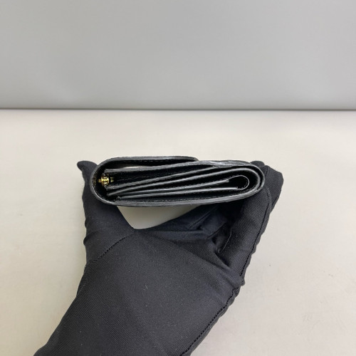 Louis Vuitton Iris Compact Wallet Xs Monogram Empreinte Black