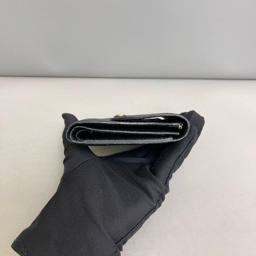 Louis Vuitton Iris Compact Wallet Xs Monogram Empreinte Black