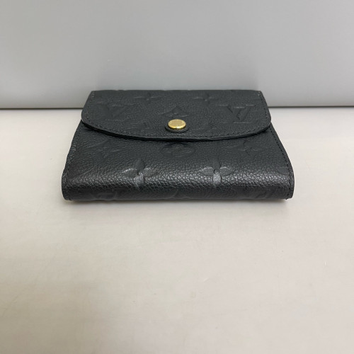 Louis Vuitton Iris Compact Wallet Xs Monogram Empreinte Black