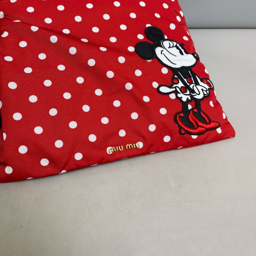 Miu Miu X Disney Handbag Nylon Red White