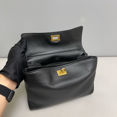 Balenciaga Rodeo Mini Handbag Calfskin Black