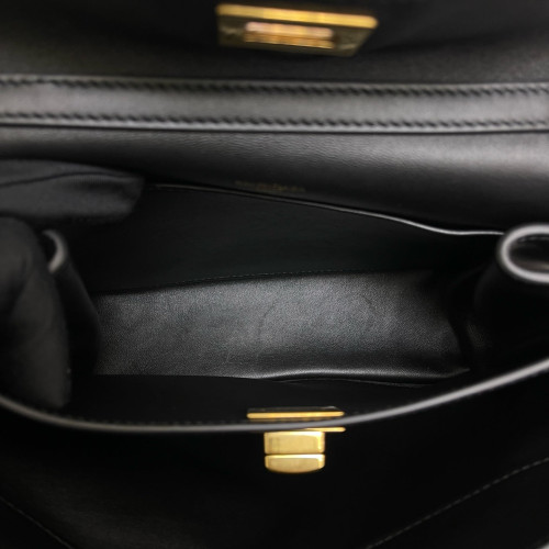 Balenciaga Rodeo Mini Handbag Calfskin Black