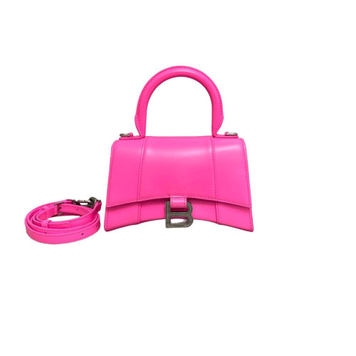 Balenciaga Hourglass Xs Calfskin Pink