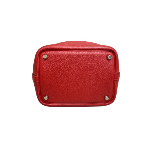 Hermes Picotin 18 Taurillon Clemence 53 Rouge Vif