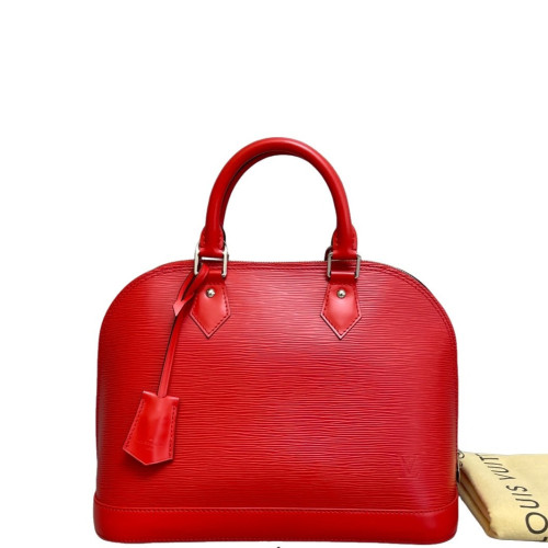 Louis Vuitton Alma MM Epi Red