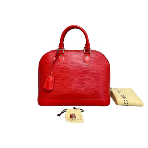 Louis Vuitton Alma MM Epi Red