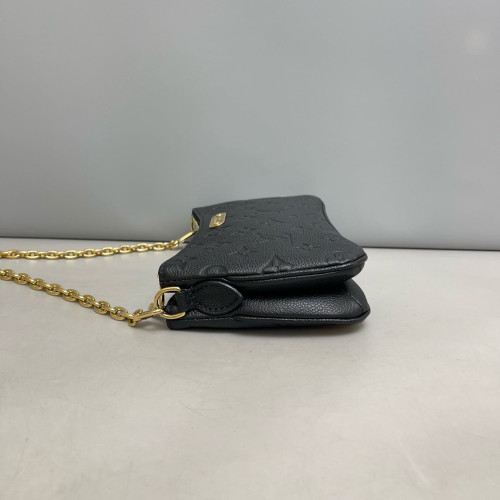 Louis Vuitton Liv Pochette Monogram Empreinte Black