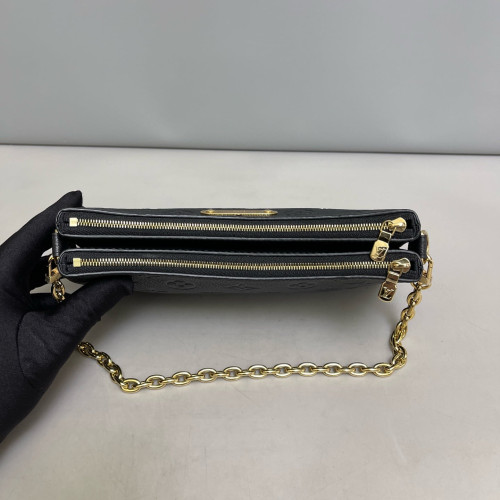 Louis Vuitton Liv Pochette Monogram Empreinte Black