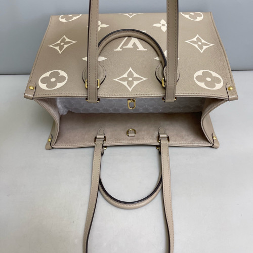 Louis Vuitton Onthego MM Monogram Empreinte Grey