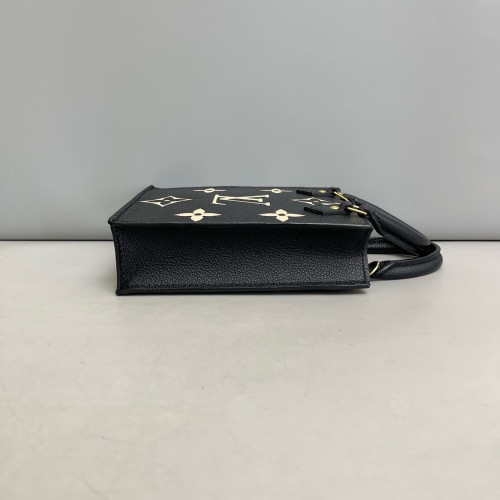 Louis Vuitton Petite Sac Plat Monogram Empreinte Black