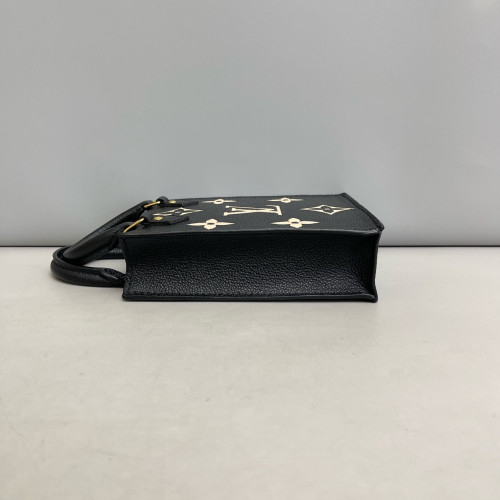 Louis Vuitton Petite Sac Plat Monogram Empreinte Black