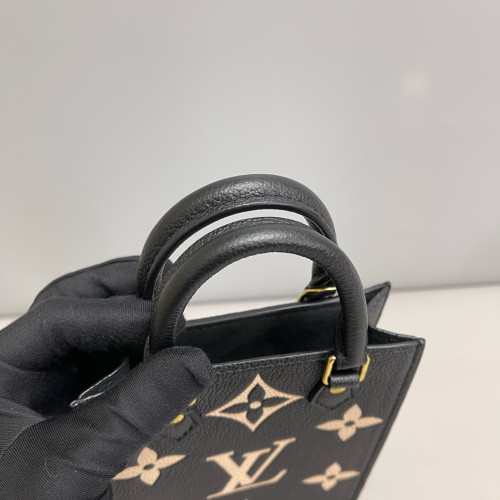 Louis Vuitton Petite Sac Plat Monogram Empreinte Black