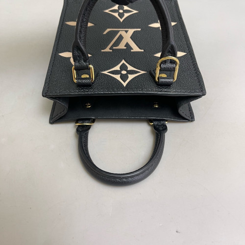 Louis Vuitton Petite Sac Plat Monogram Empreinte Black