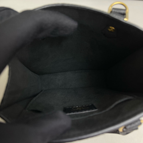 Louis Vuitton Petite Sac Plat Monogram Empreinte Black